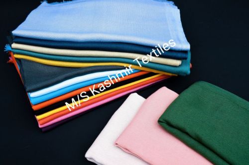 Woolen Plain Tousha Shawls, Occasion : Party Wear