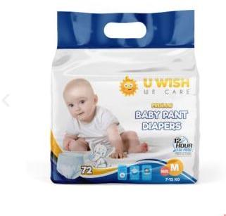 Plain Cotton Fabric Baby Diapers, Age Group : 5-8months, 9-24months, Newborns, Xxxl