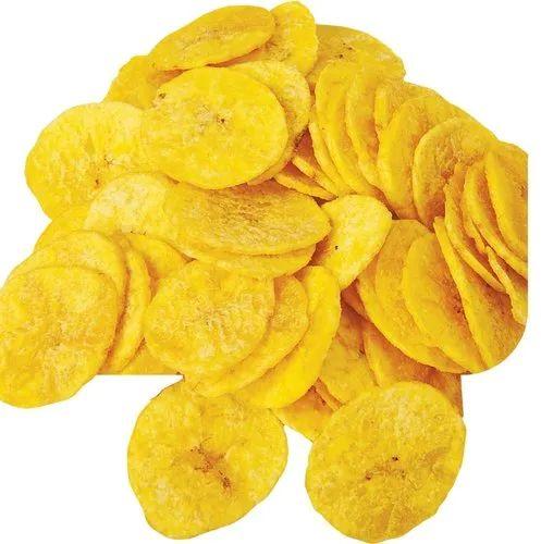 Yellow Banana Chips, For Human Consumption, Certification : FDA Certified