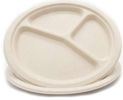 Plain Disposable Areca Plates, For Serving Food, Feature : Biodegradable, Eco Friendly, Light Weight