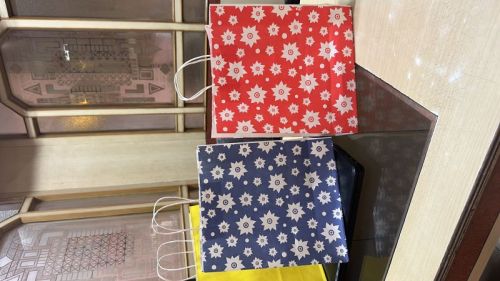 Kraft Printed Paper Bags, For Bulk, Size : Multiple, S/m/l