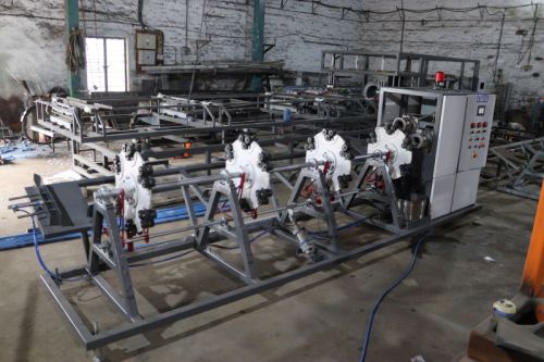 PVC Conduit Pipe Socketing Machine, For Plastic Industry