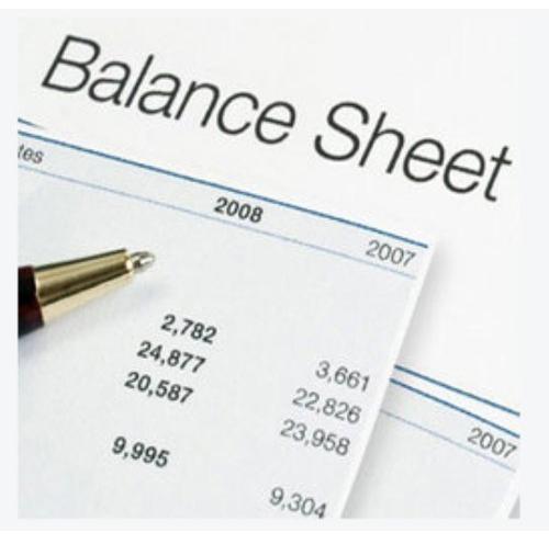 Balance sheet preparation service