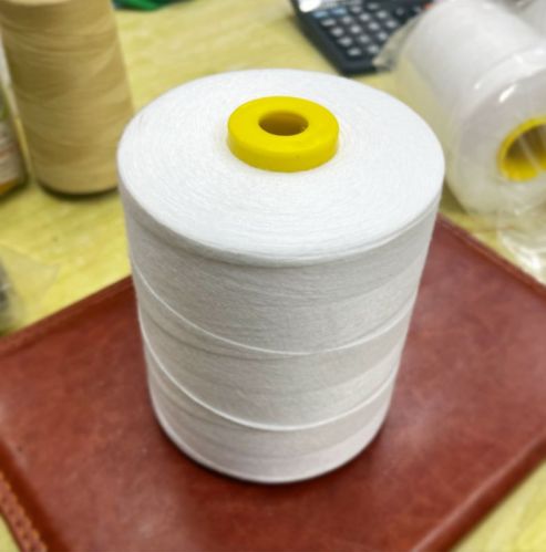 White Double Twist Cotton Threads, For Textile Industry