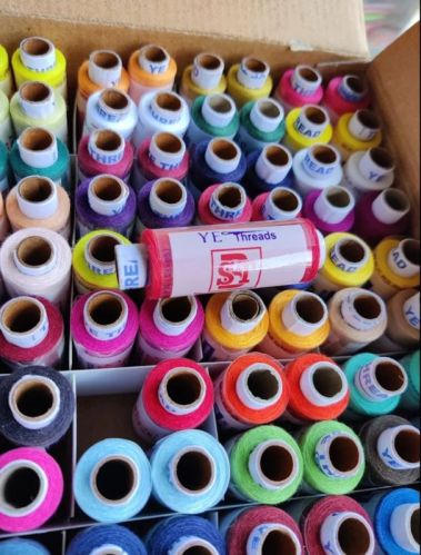 Polyster Sewing Thread, Size : Free
