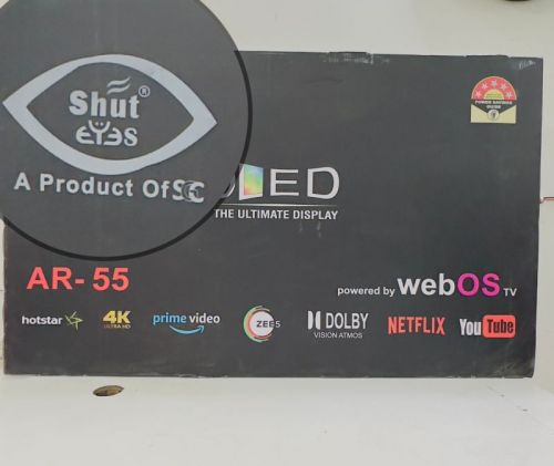 Black Shuteyes Smart Tv55 Web Os