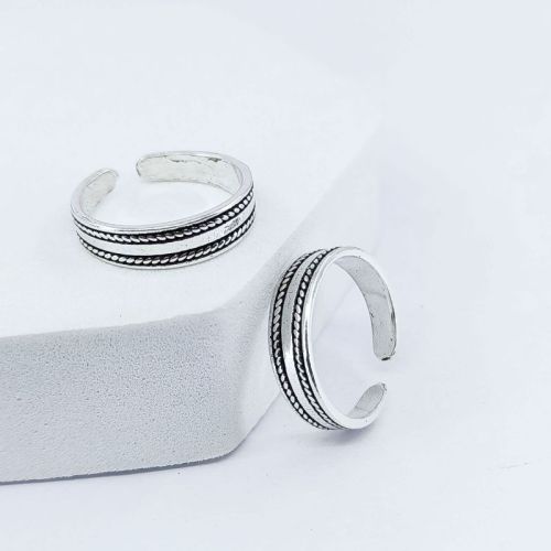 Rbcl Silver Oxidized 36 Toering, Packaging Type : One Pair Per Box