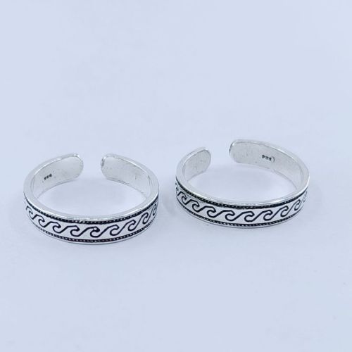 RBCL Silver Oxidized 48 Toering, Packaging Type : One Pair Per Box