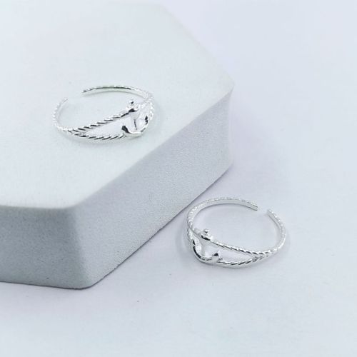 RBCL Silver Plain Hock Toering, Size : Adjustable