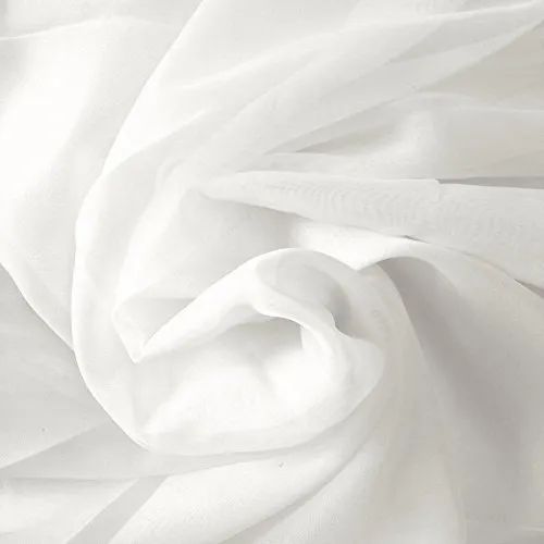 White Parclae Cotton Fabrics 200 ,300 Tc