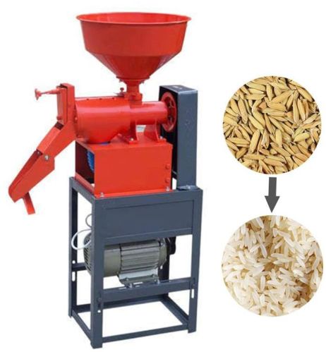 Automatic Electric Aluminum Rice Husker, Voltage : 220v