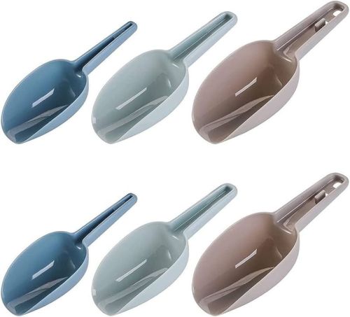 Rectangular Polished Rice Scoop Set, Pattern : Plain