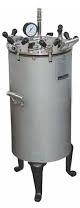 Metallic Round Stainless Steel Polished Seed Autoclave, For Laboratory Use, Certification : Ce Certified