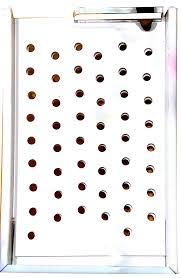 Grey Stainless Steel Seed Counting Board