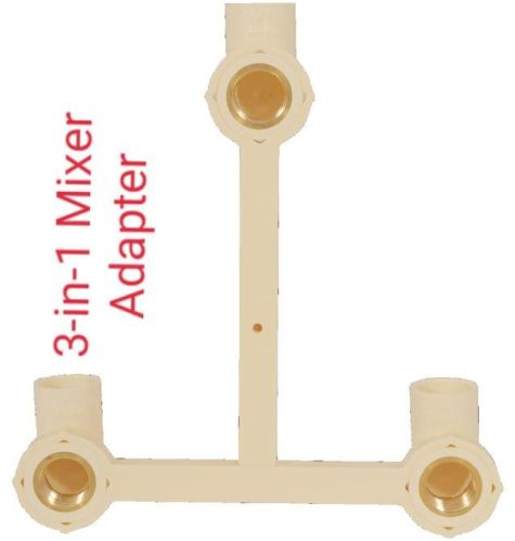 Genius CPVC Brass Adapter, Certification : ISO 9001:2008