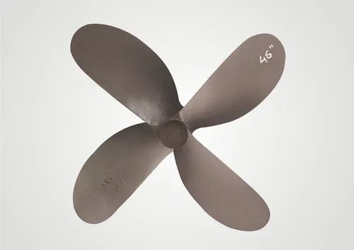 5 Kg Stainless Steel Boat Propeller, Color : Grey