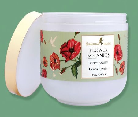 Shahnaz Husain Flower Botanics Heena Powder, For Parlour, Personal, Packaging Size : 200gm