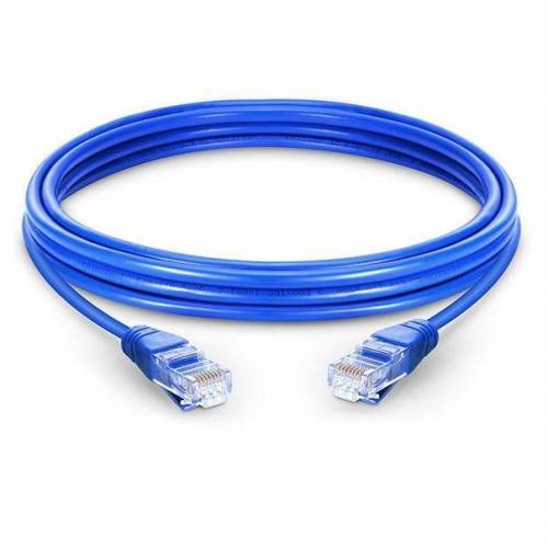 Blue Cat6 Rj45 Utp Copper Patch Cord, For Data Center