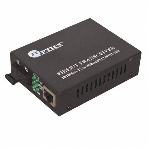 Ethernet Media Converter 100base-t To 100base-fx Single Mode Dual Fiber, SM,1310nm, Sc, 20km