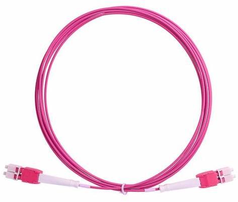 Lc PC Lc PC Om4 Multimode Duplex OFNP Plenum 2Mm Patch Cable