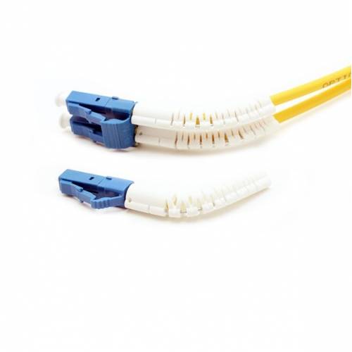 Lc PC Lc PC Os2 Single Mode Duplex OFNR Riser 2Mm Patch Cable, Flexboot Patch Cord