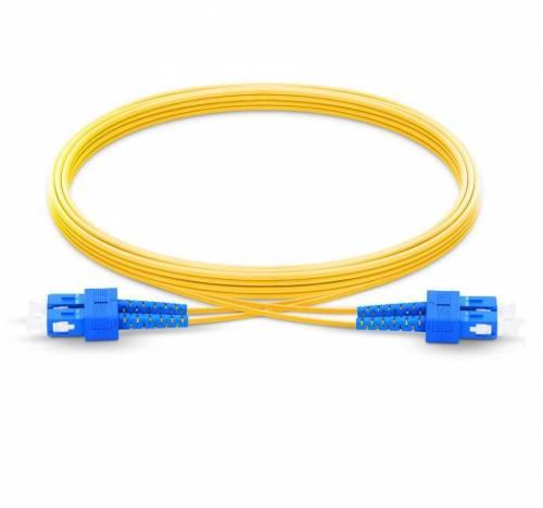 Sc Upc Sc Upc Single Mode Os2 Duplex Lszh 2Mm Optical Fiber Premium Quality Patch Cable