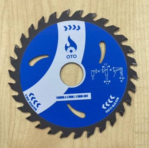 OTO TCT Blade 4X30TX1.7 Mm, For Plywood