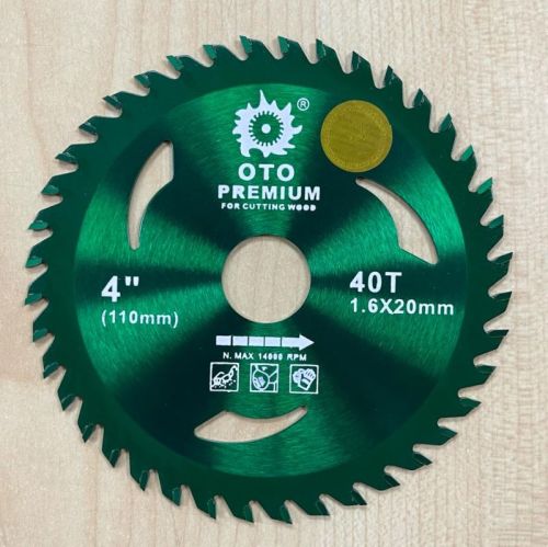 OTO TCT Blade 4X40TX1.6 Mm, For Wood, Plywood