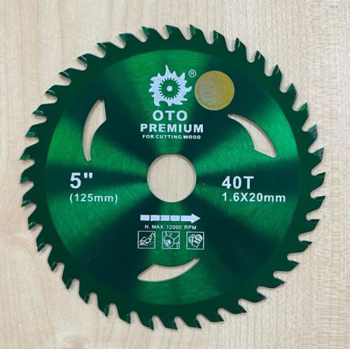 OTO TCT Blade 5X40TX1.6 Mm, For Wood, Plywood