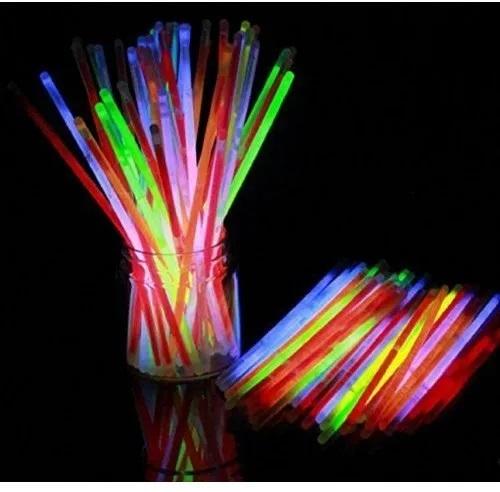 Plastic Round Glow Stick, For Party Decoration Purpose