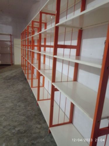 30-40kg Powder Coating Metal Shelving System, For Display Shoes, Shoes Storage, Size : 8-10ft