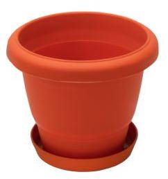 Plain Polished Plastic Planter Lily, For Decoration, Outdoor Use Indoor Use, Portable Style : Standing