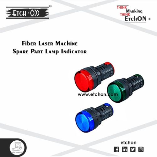 Coated Metal EtchON Lamp Indicator, For Automobile, Commercial, Indoor Lights, Outdoor Lights, Packaging Type : Box