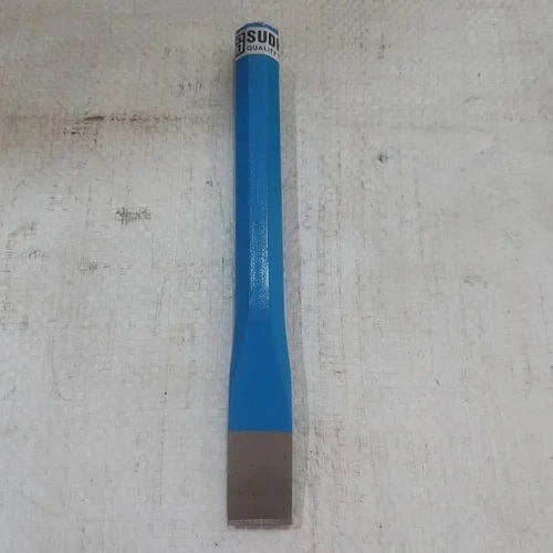 Sudhir Carbon Steel Cold Flat Chisel, Color : Blue