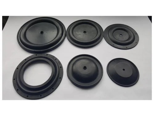 Rubber Diaphragms, Shape : Round