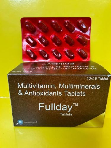 Multivitamins Nd Multiminerals Tablets, For Clinical, Hospital, Grade : Allopathic