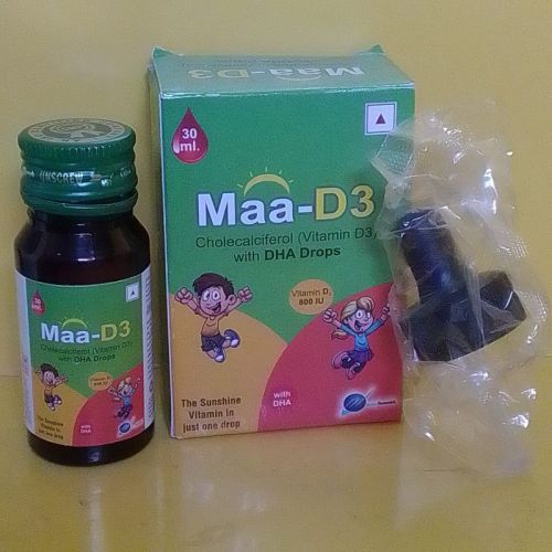 Vitamin D3 800 Iu With Dha Oral Drops ..maa D3 Drops