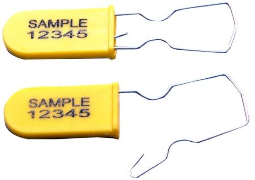 Padlock Seals, Color : Yellow