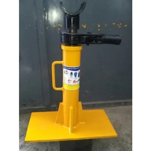 S.N Mild Steel Cable Drum Lifting Jacks, Color : GOLDAN YALO