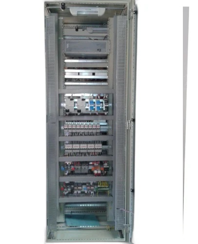 50kW Single Phase Mild Steel Electric Control Panel, For Industrial, Voltage : 440 V