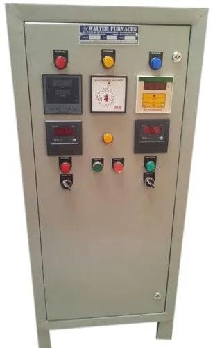 Mild Steel Furnace Electrical Control Panel, Voltage : 220 V