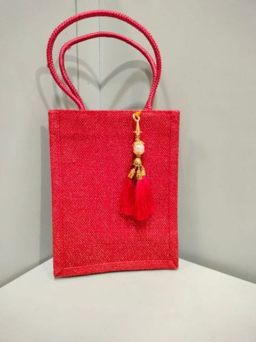 NCC Jute Plain Gift Return Bags, For Shopping, Feature : Stylish, Easy To Carry