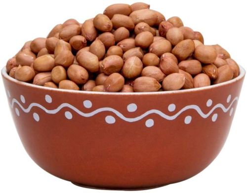 Brownish Raw Organic Groundnut Kernel, For Cooking Use, Packaging Type : Plastic Packet