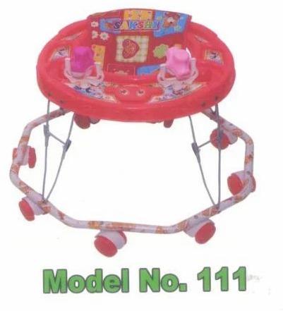 Red Round Baby Walker