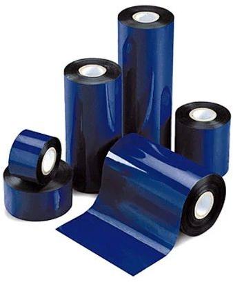 Blue Barcode Ribbons, For Mall, Shops, Packaging Type : Roll Form