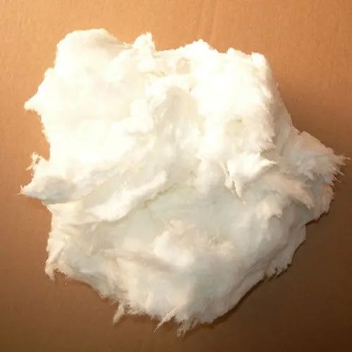 Raw Ceramic Fiber Bulk, Color : Creamy