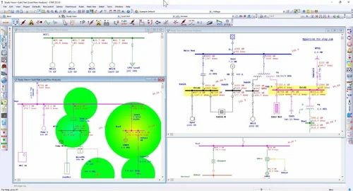 ETAP Based System Stability Grid Stability