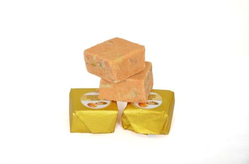 Azad Zaveriwad Cubes Orange Choco Bites, For Eating Use, Taste : Sweet