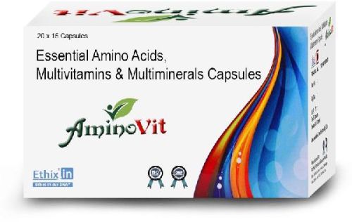 ETHIX Amino Vit Capsule, Shelf Life : 2 Year