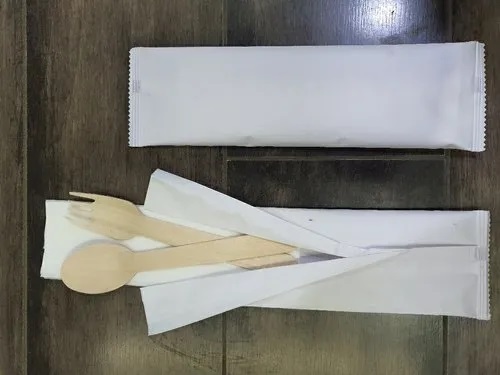 Brown Wooden Cutlery Set, Size : 140mm 160Mm